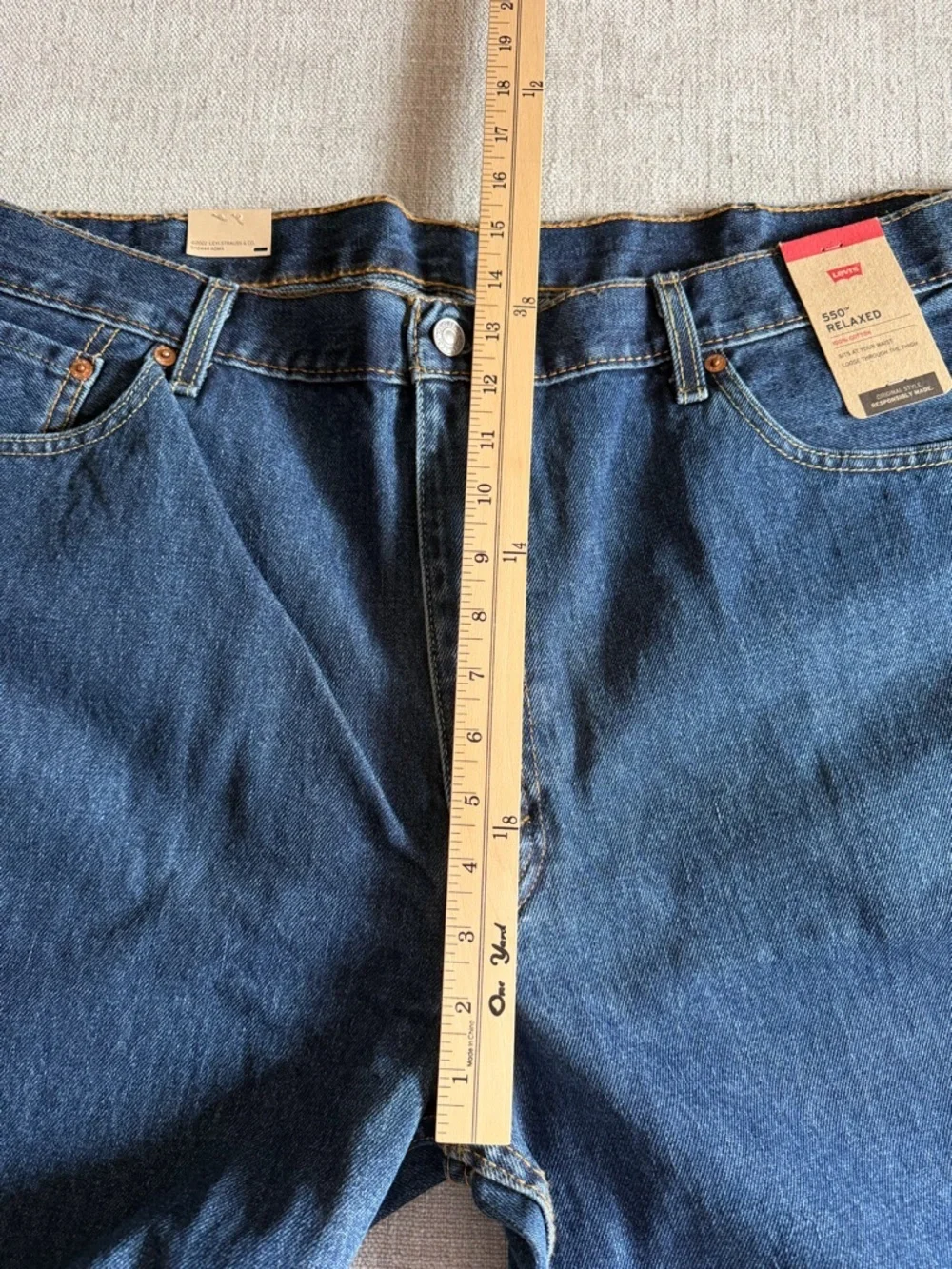 Levi’s 550 RELAXED FIT MEN'S JEANS (BIG & TALL) 46X28